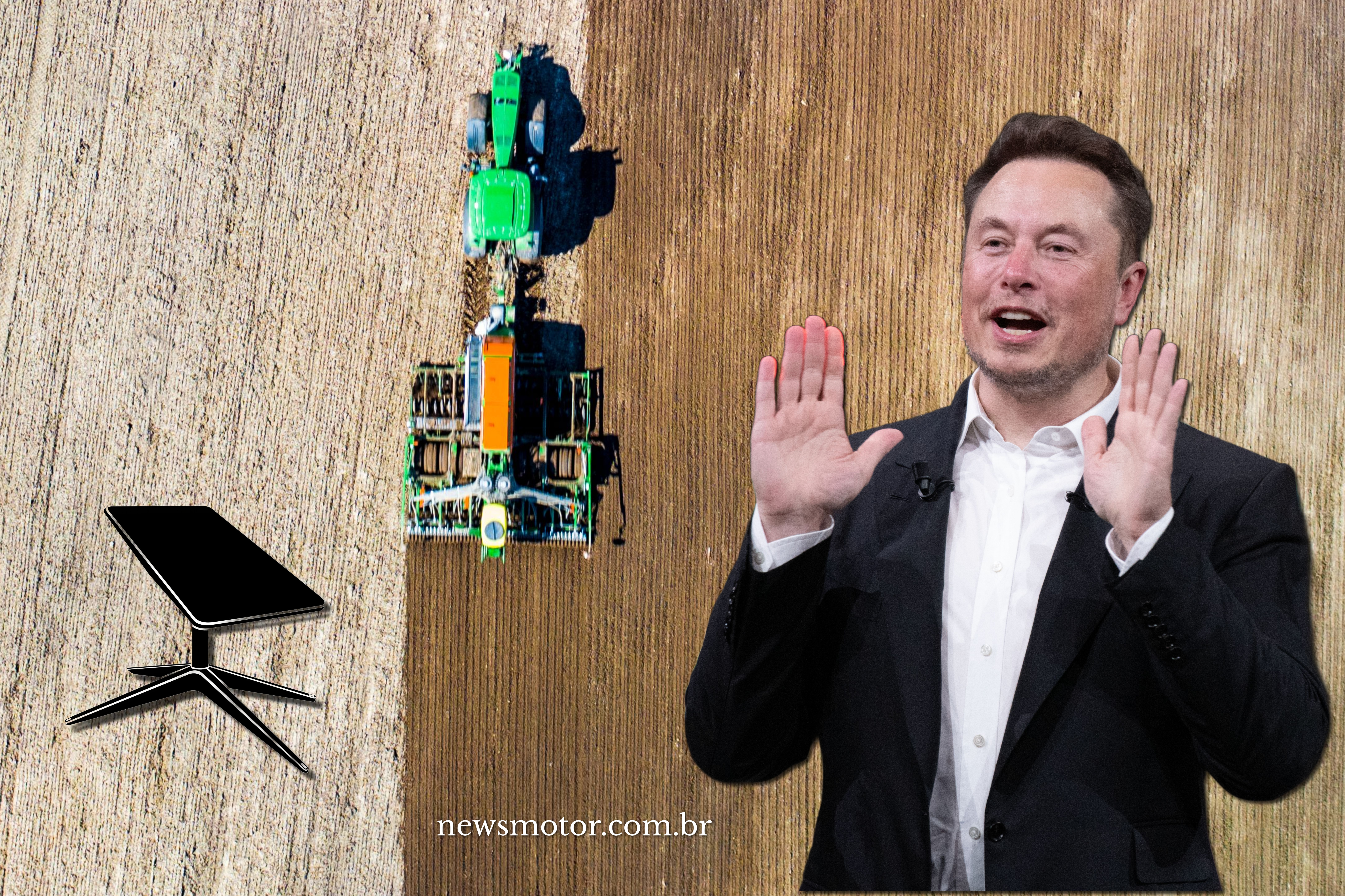 John Deere e SpaceX firmam acordo estratégico para elevar a conectividade