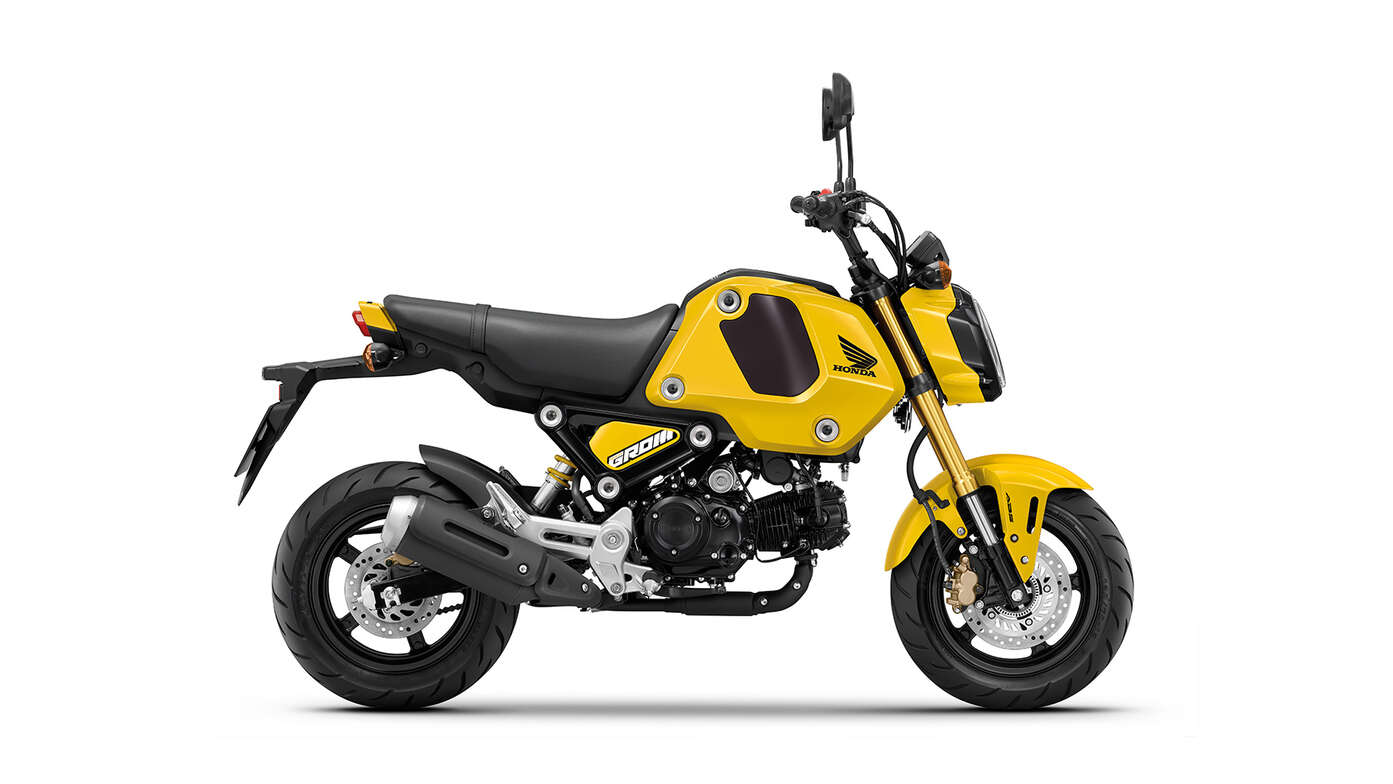 Nova moto roda 120 km com apenas 2 litros de combustível: conheça a Honda Grom 125