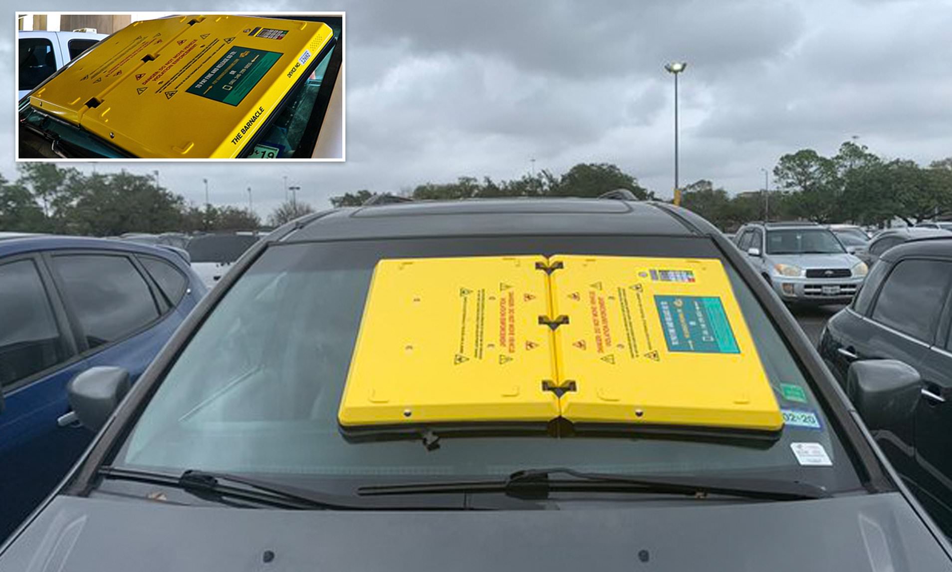 ‘Não mova o veículo’: placa para bloqueio de carro usada nos EUA chama atenção; Daria certo no Brasil?