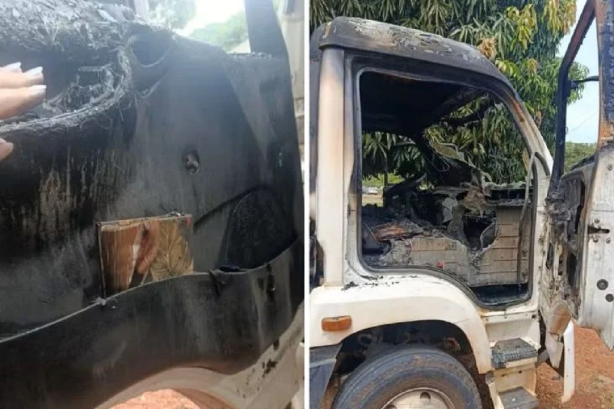 Caso curioso: bíblia é encontrada intacta após incêndio destruir caminhão
