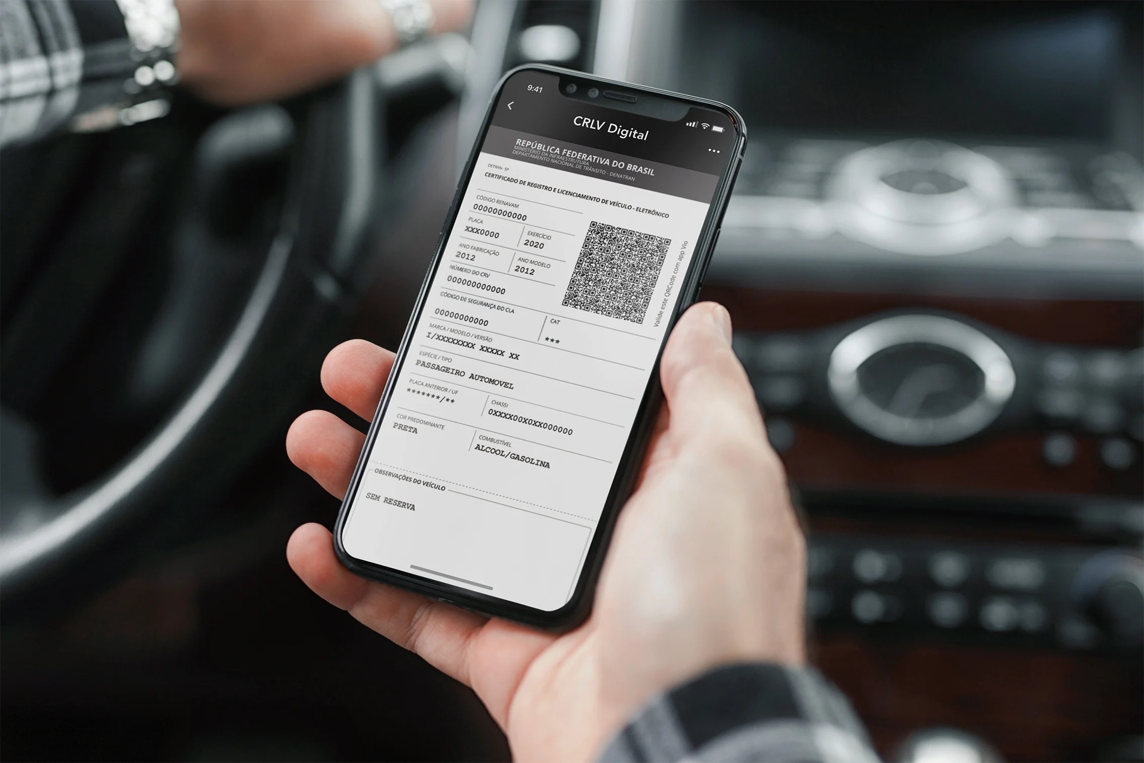 CRLV 2026 no celular: veja como baixar o documento em minutos e não ser multado