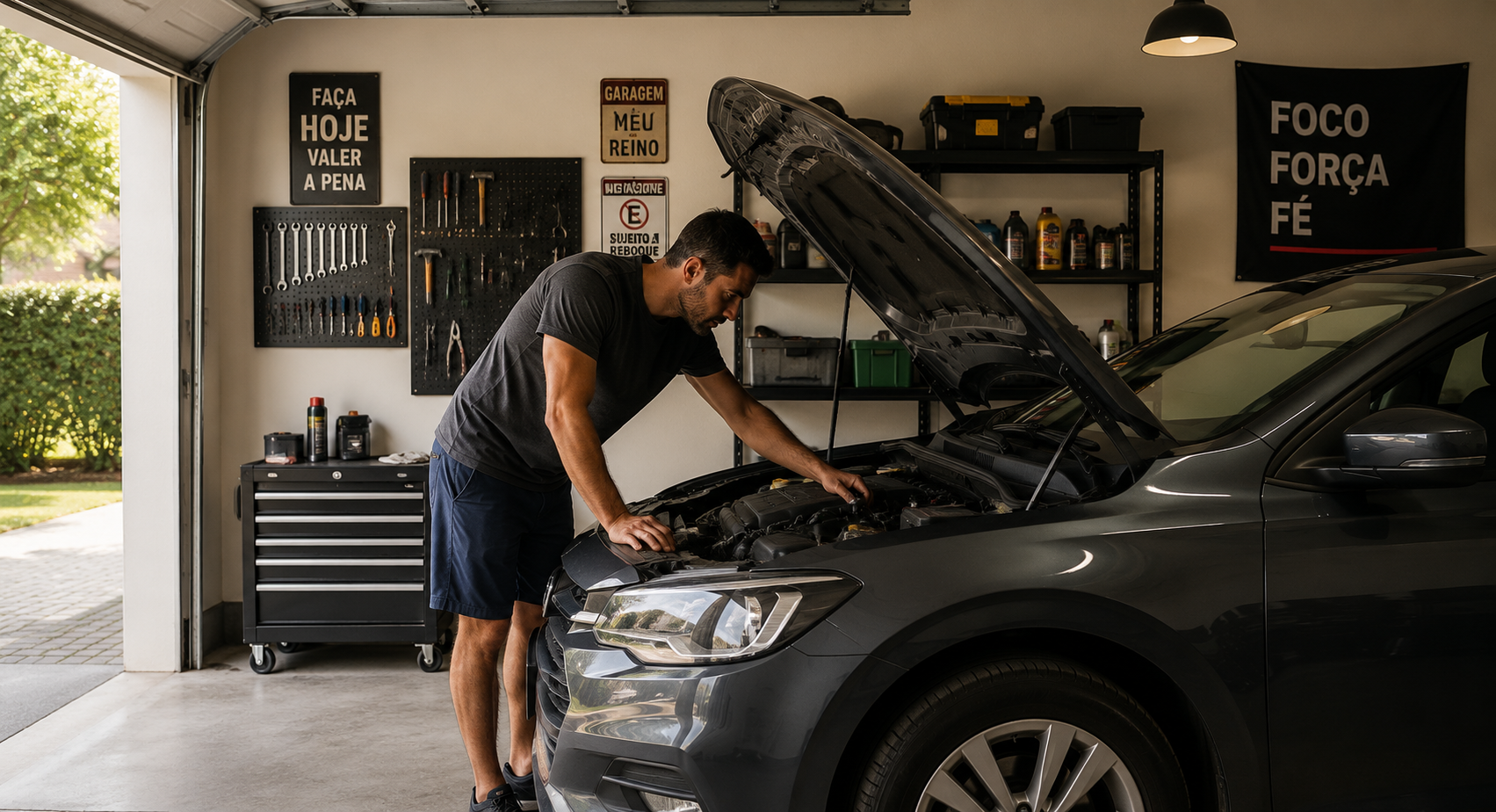 Não pague oficina à toa: 5 reparos no carro que você pode fazer em casa e economizar com mecânico
