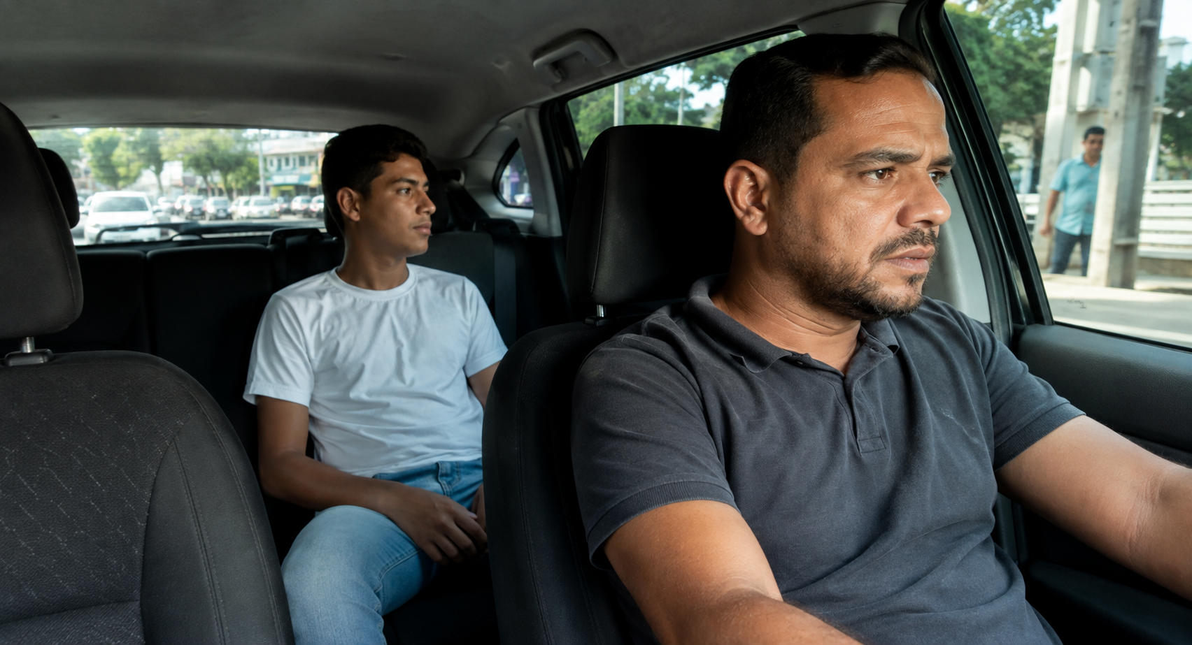 Passageiro não usa o cinto no banco de trás e motorista da Uber ganha multa mais 5 pontos na CNH