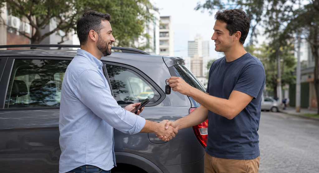 Nova regra permite transferir carro usado pelo celular, sem cartório e com dinheiro protegido