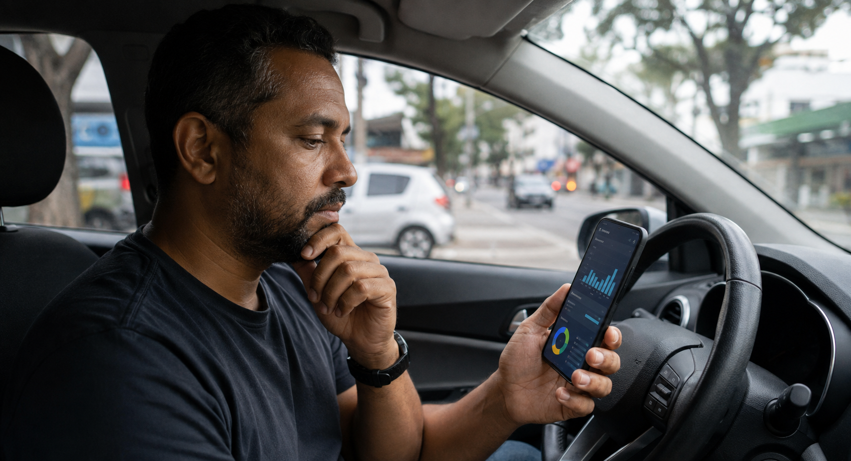 Quanto ganha um motorista de Uber trabalhando 60 horas por semana?
