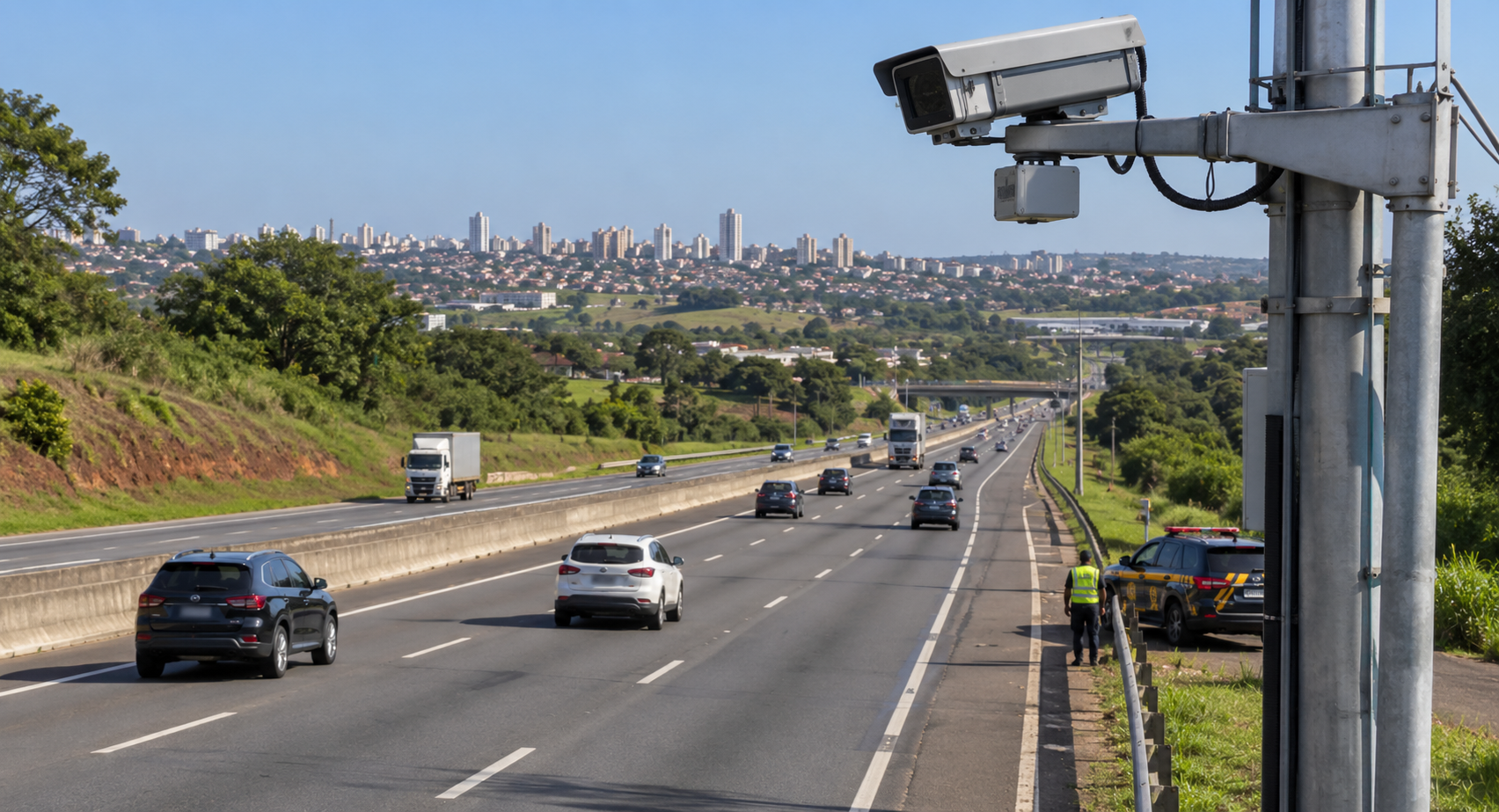 Motoristas precisam ficar atentos: câmera com IA pode render multa de R$ 293,47 além de 7 pontos